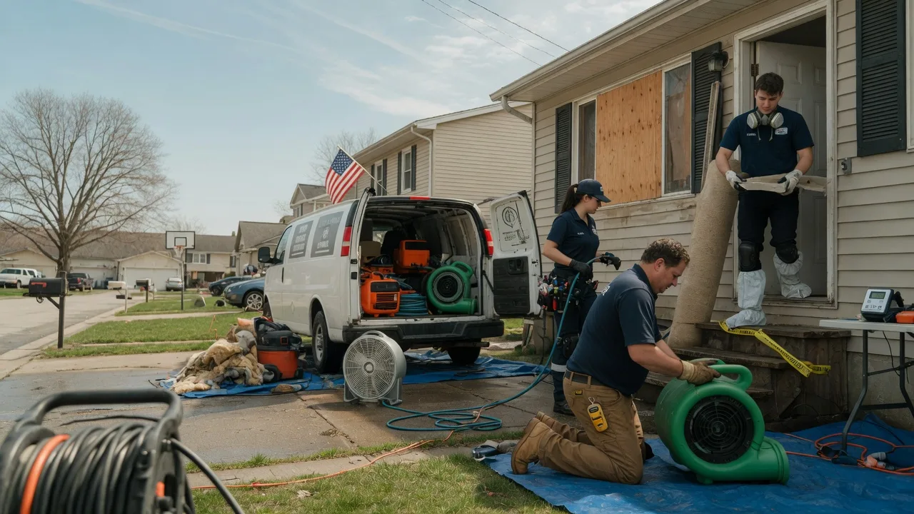 Water Damage Restoration in Cranberry Township, PA near me